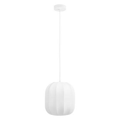 witte ronde hanglamp Elina afbeelding 1