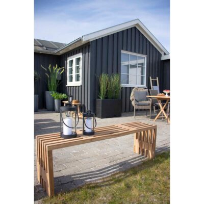 zwarte stalen lantaarns set van 2 afbeelding 6