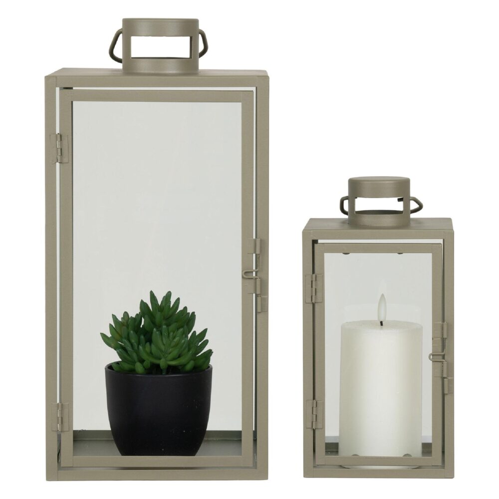 groene lantaarns set van 2 afbeelding 2