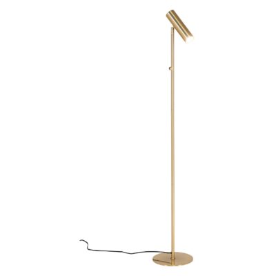 brass vloerlamp brons afbeelding 2