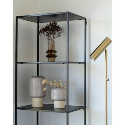 brass vloerlamp brons afbeelding 4