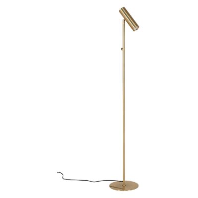 brass vloerlamp brons afbeelding 1