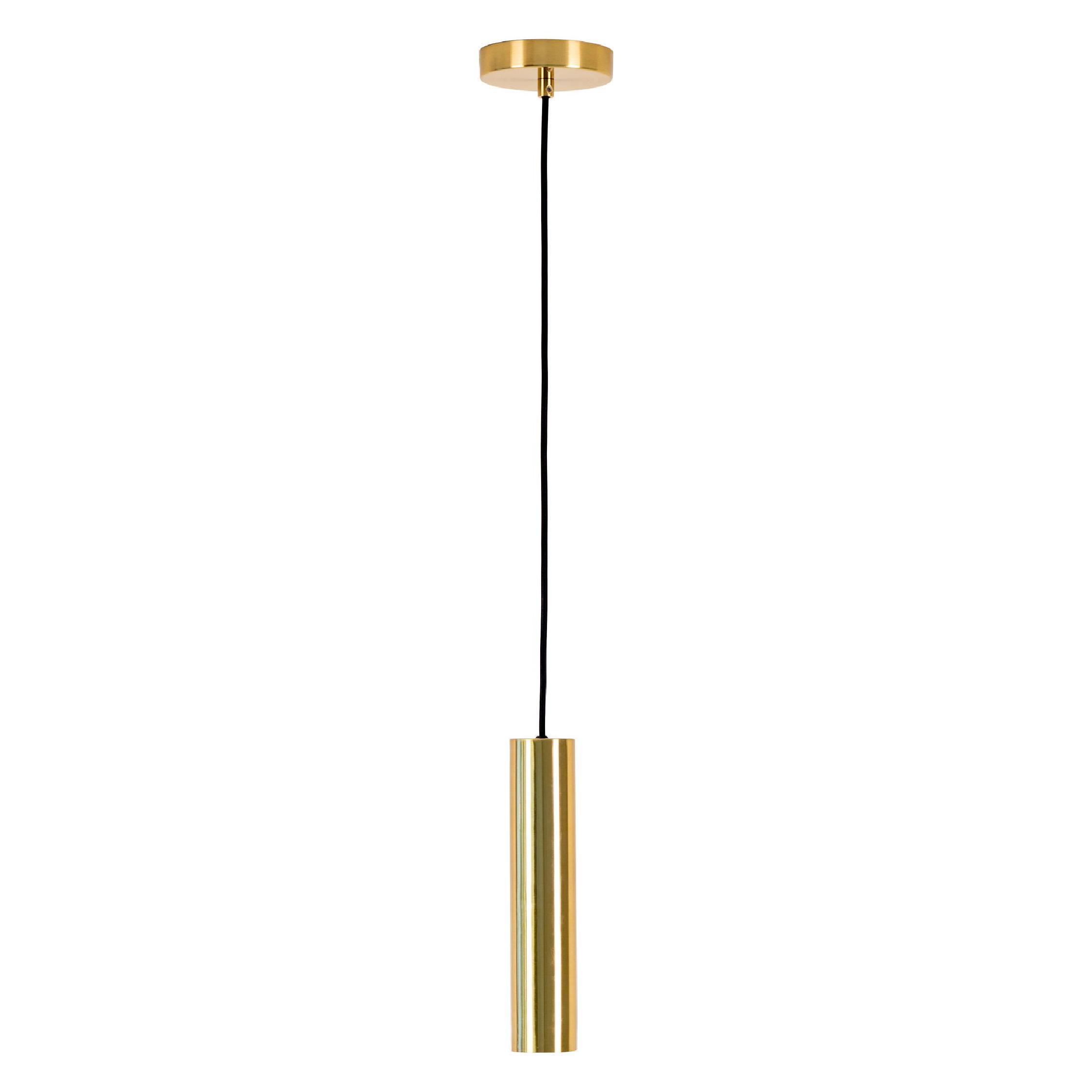 brass hanglamp staal ø6 cm afbeelding 1