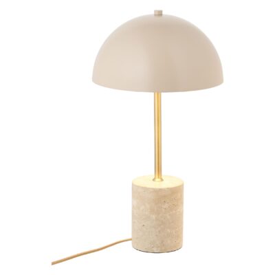 marmeren tafellamp grijs afbeelding 2