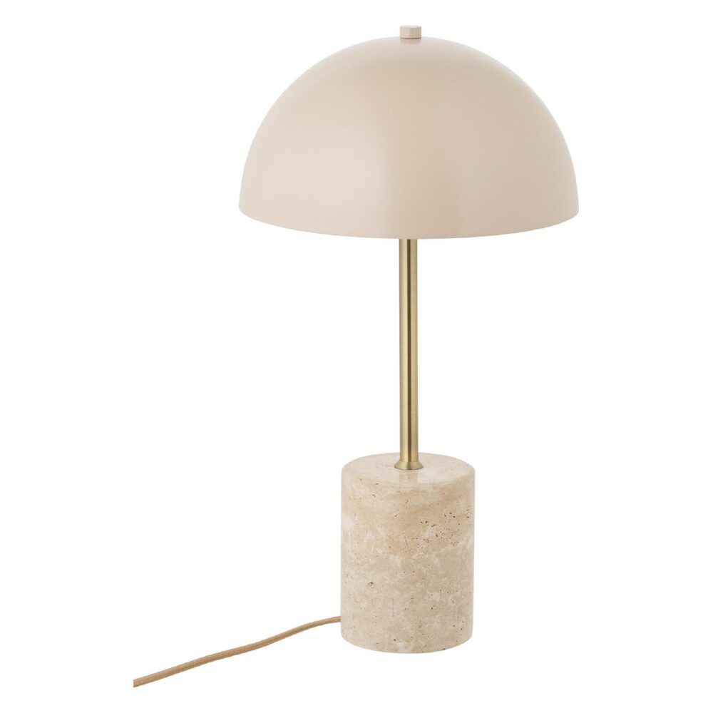 marmeren tafellamp grijs afbeelding 1