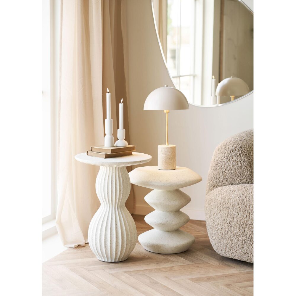 marmeren tafellamp grijs afbeelding 6