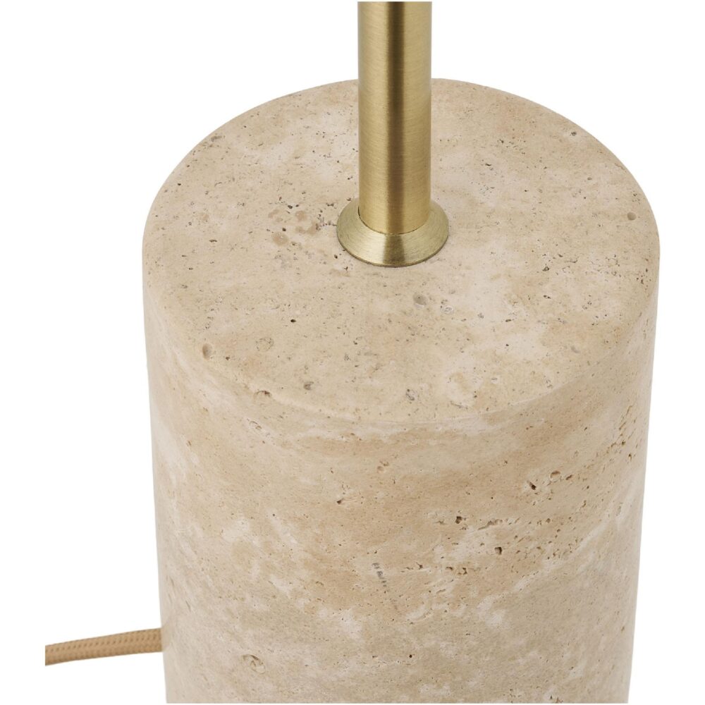 marmeren tafellamp grijs afbeelding 3