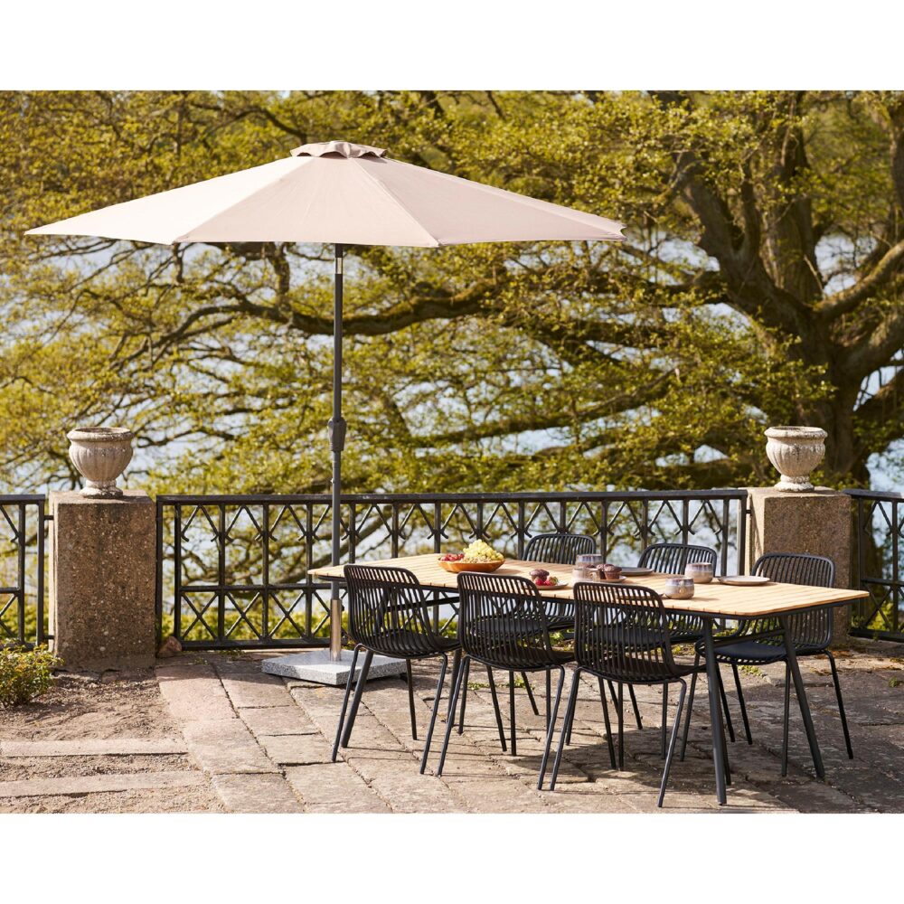 zwarte stapelbare eetkamerstoelen set van 4 afbeelding 8