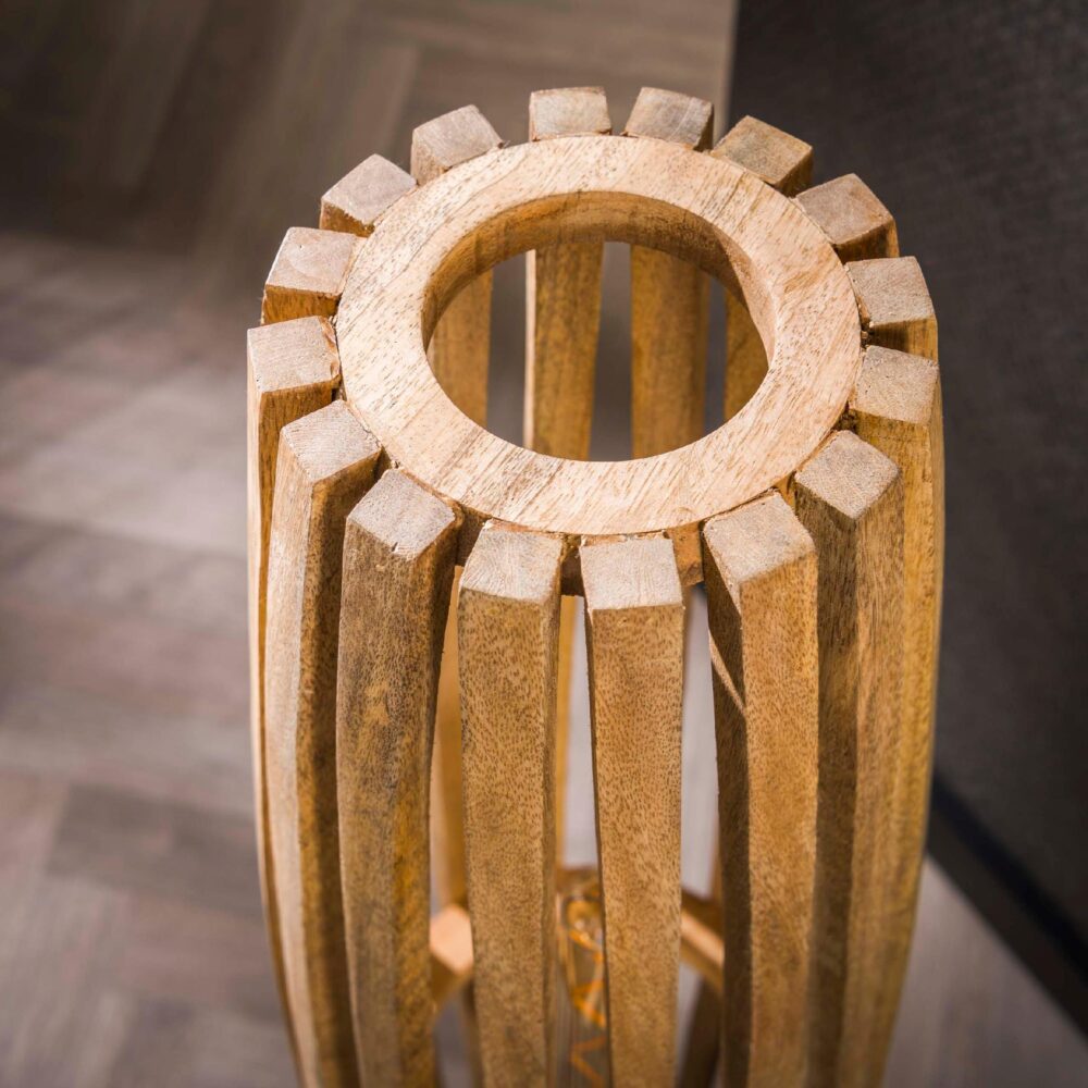 mangohouten vloerlamp Siven afbeelding 3