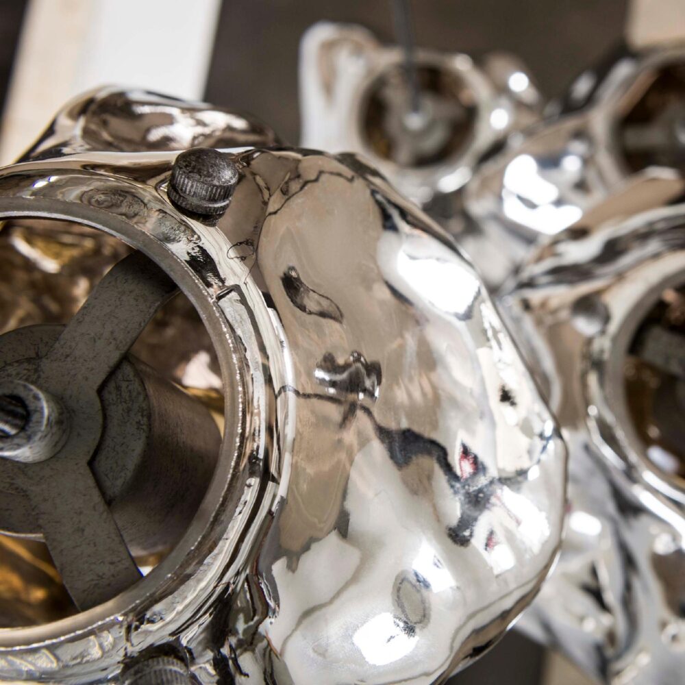 Ravo glazen hanglamp 5-lichts afbeelding 6