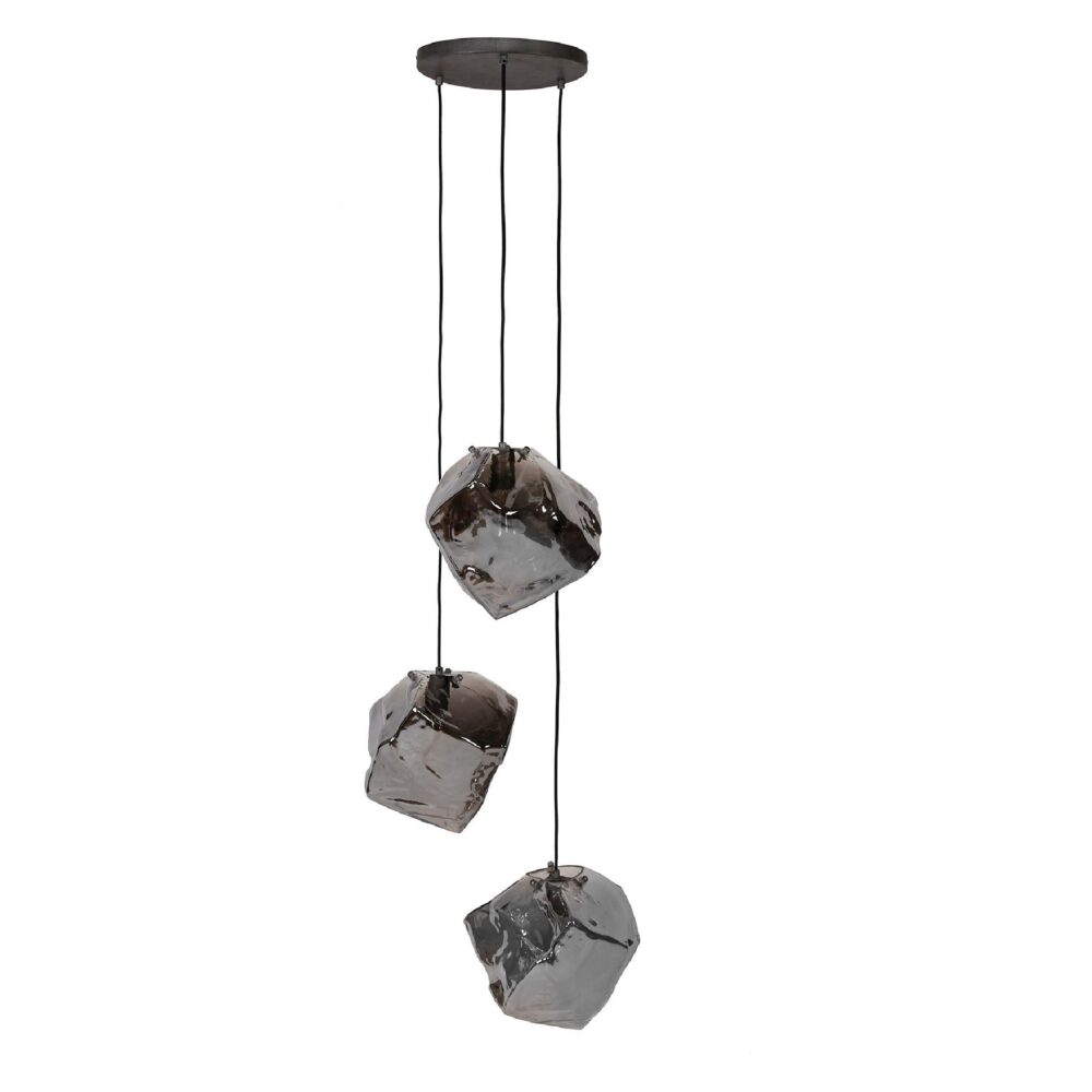 Ravo 3-lichts glazen hanglamp afbeelding 1