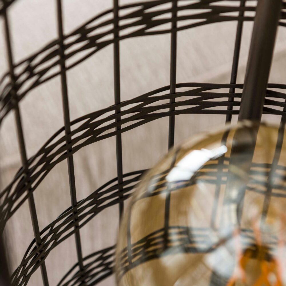 Nest of Nora moderne vloerlamp zwart nikkel afbeelding 7