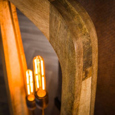 houten vloerlamp mangohout Erias afbeelding 5