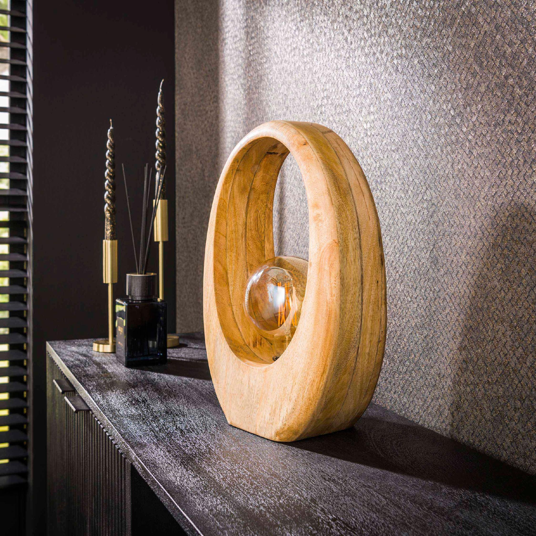 mangohouten tafellamp Celia afbeelding 4