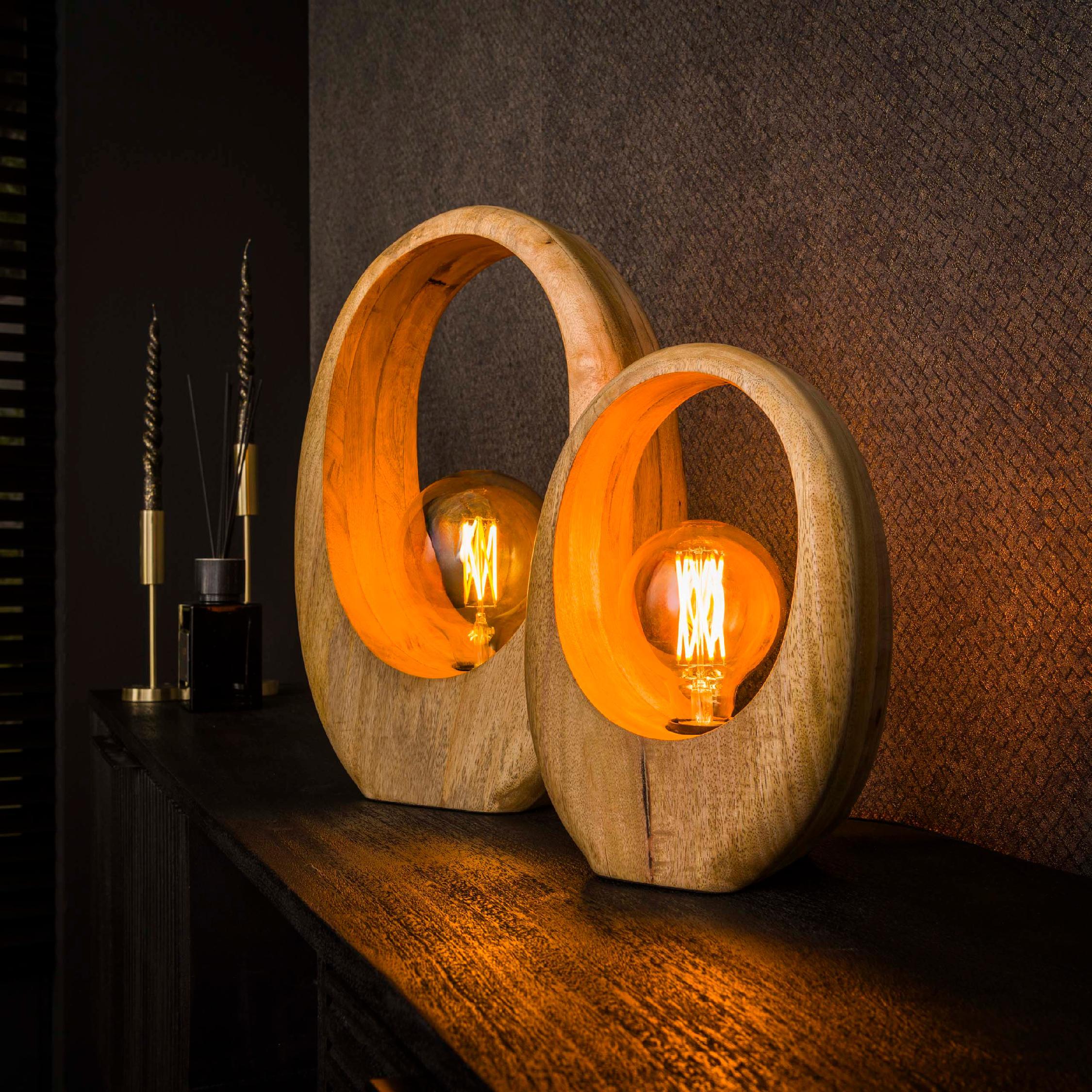 mangohouten tafellamp Celia afbeelding 5