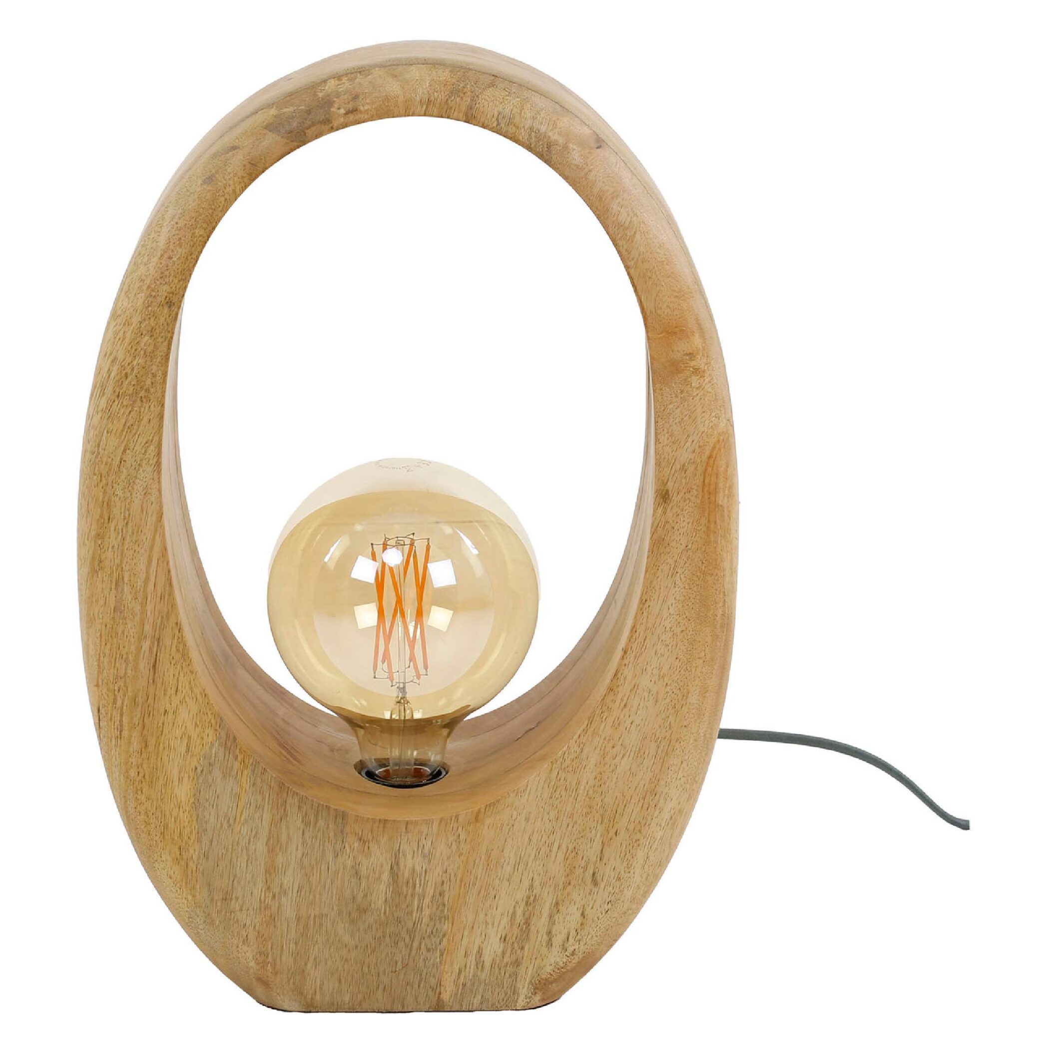 mangohouten tafellamp Celia afbeelding 1