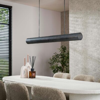 industriële hanglamp Evan 4-lichts zwart afbeelding 4