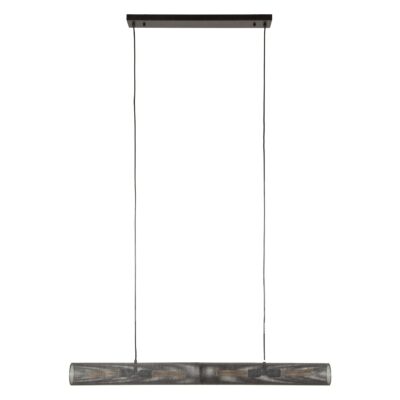 industriële hanglamp Evan 4-lichts zwart afbeelding 1