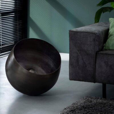 Nelma zwarte nikkel tafellamp afbeelding 6