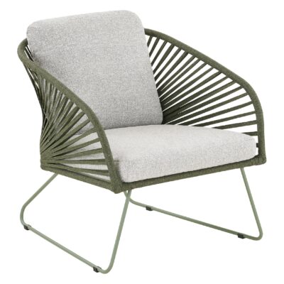 Alven loungeset tuin grijs groen afbeelding 4