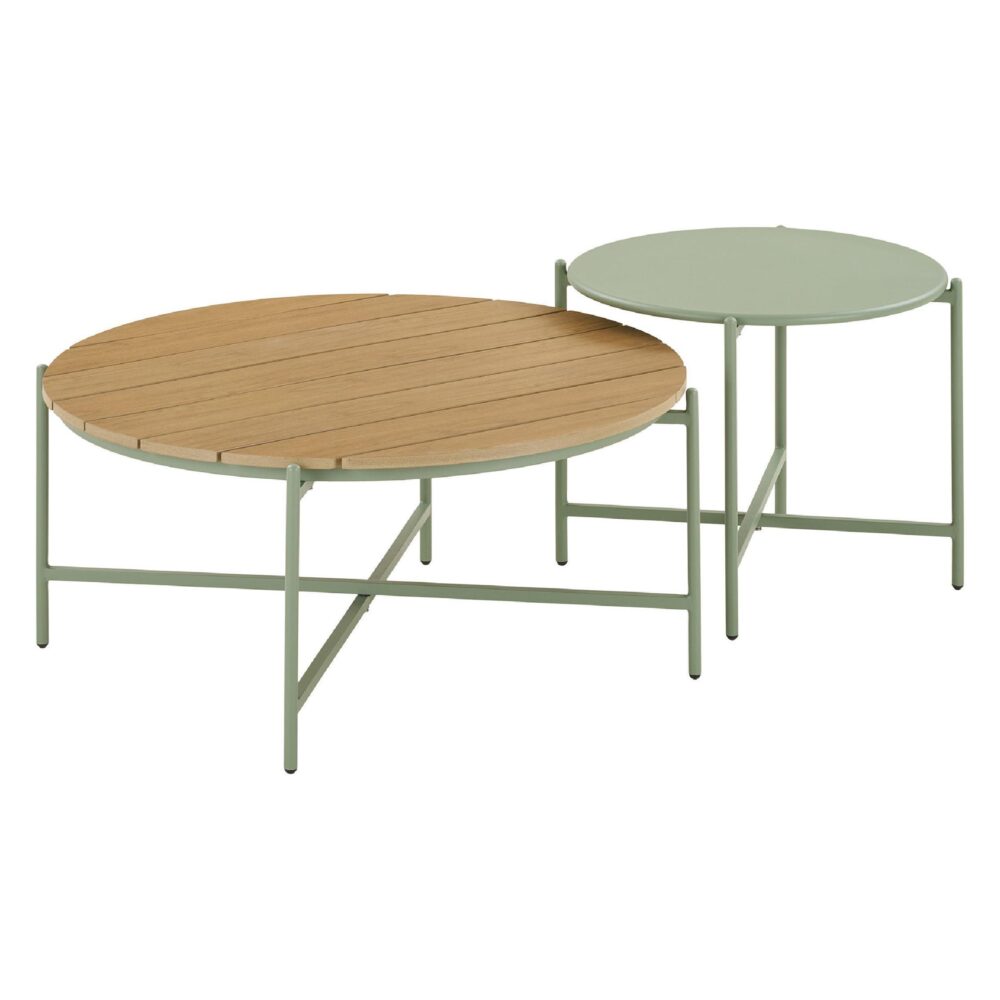 Alven loungeset tuin grijs groen afbeelding 5