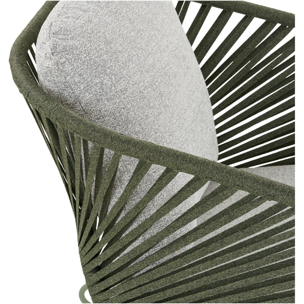 Alven loungeset tuin grijs groen afbeelding 6