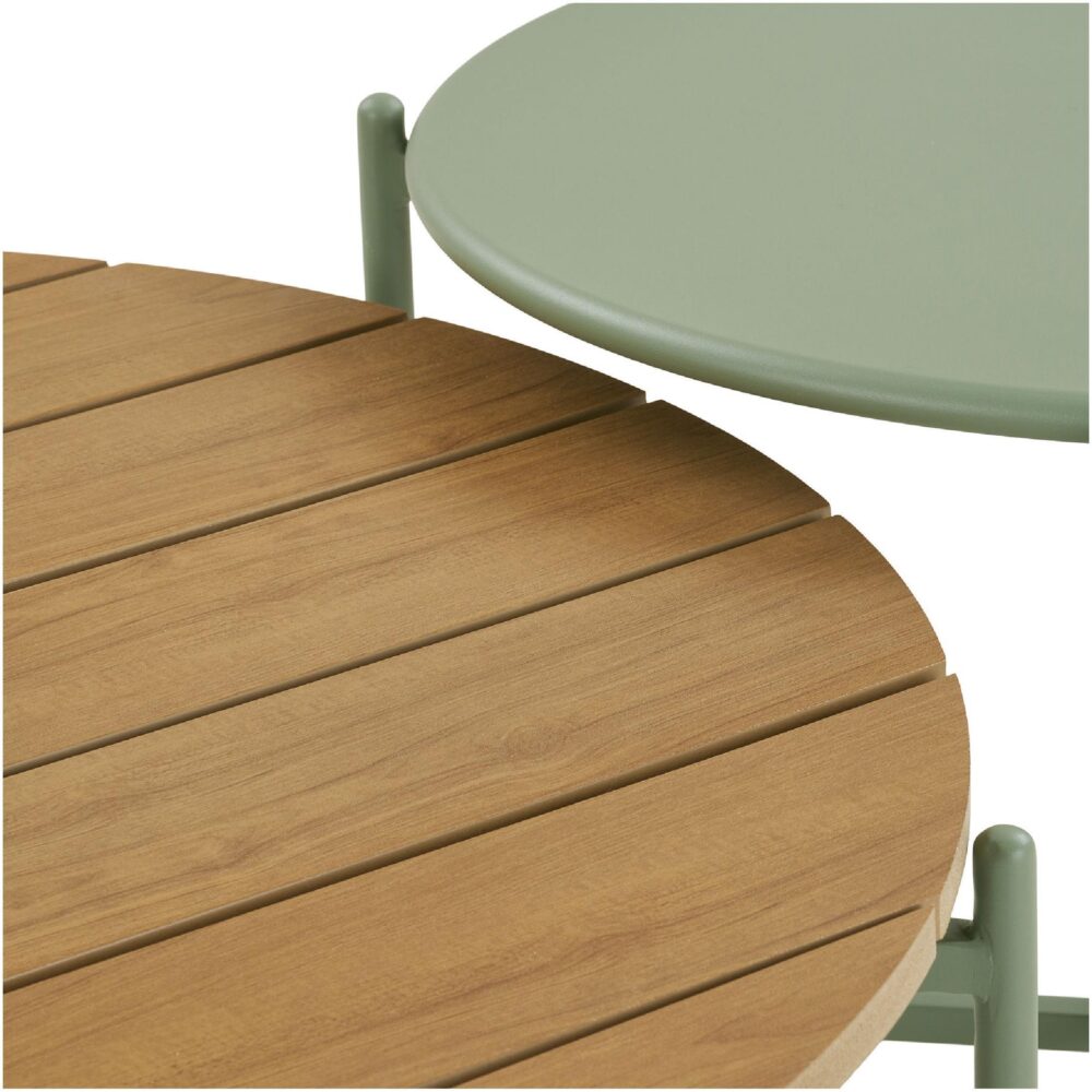 Alven loungeset tuin grijs groen afbeelding 7