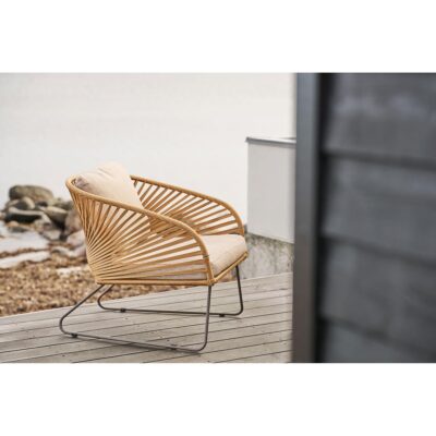 Alven beige loungeset voor tuin afbeelding 9