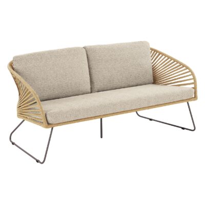 Alven beige loungeset voor tuin afbeelding 3