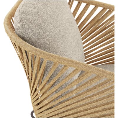 Alven beige loungeset voor tuin afbeelding 6