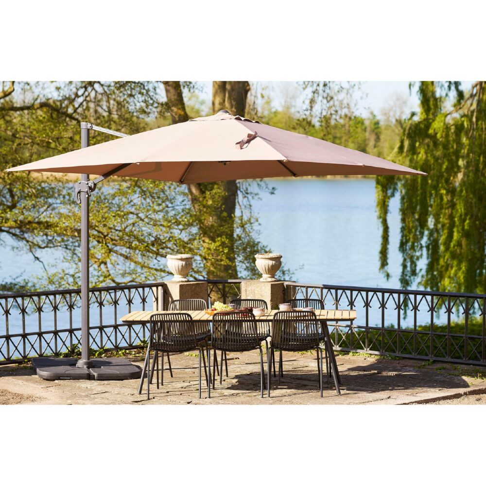 zweefparasol 295x295 sand afbeelding 6