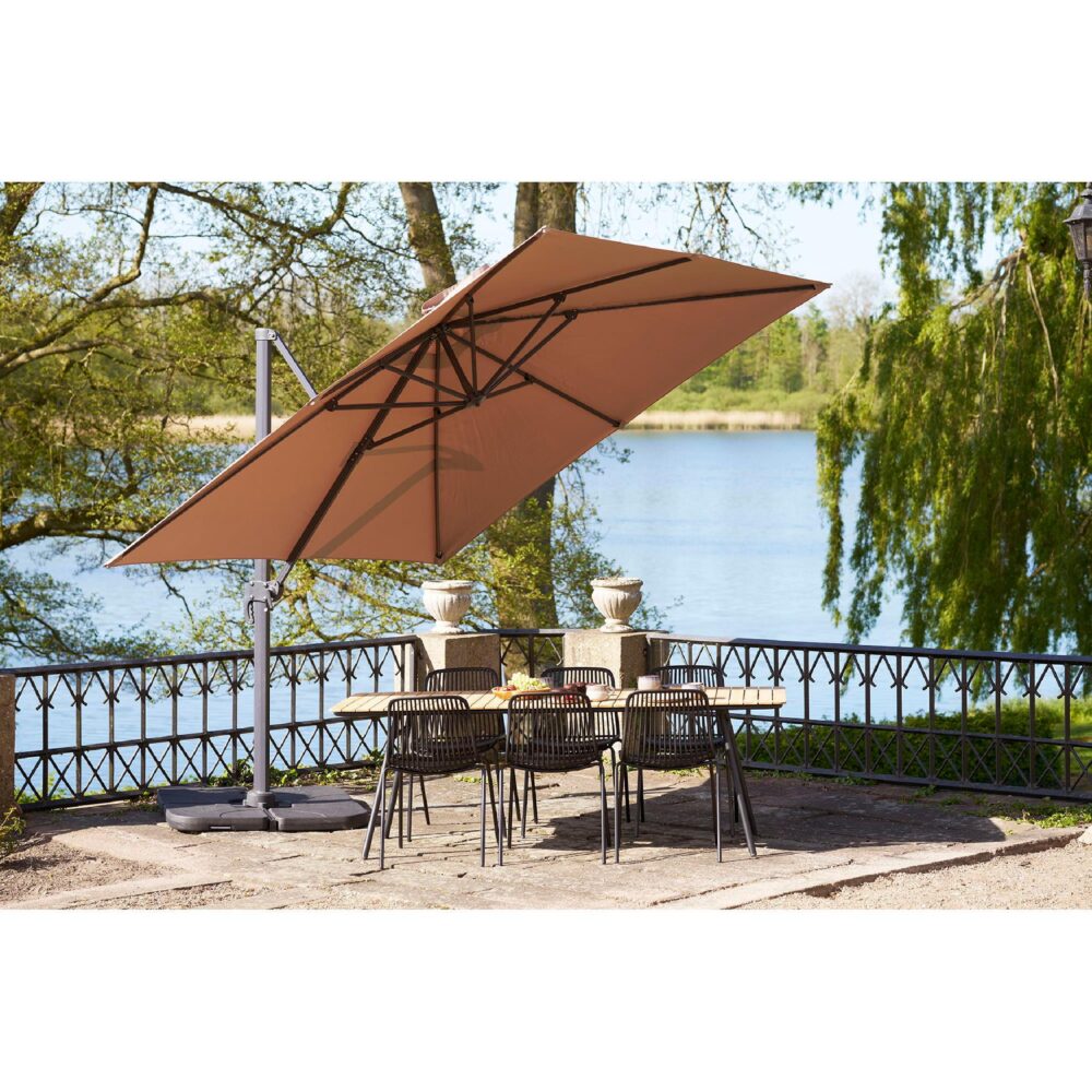 zweefparasol 295x295 sand afbeelding 8