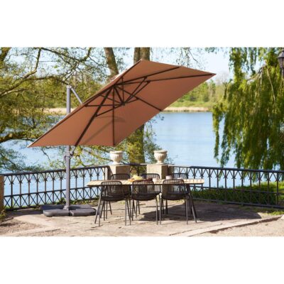 zweefparasol 295x295 sand afbeelding 8