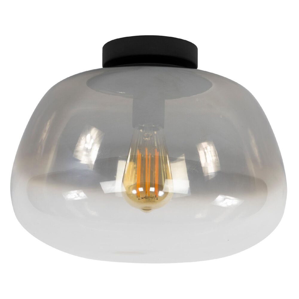 rookglas plafondlamp Tava afbeelding 1