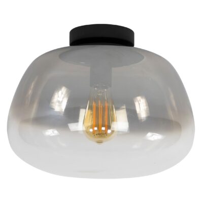 rookglas plafondlamp Tava afbeelding 1