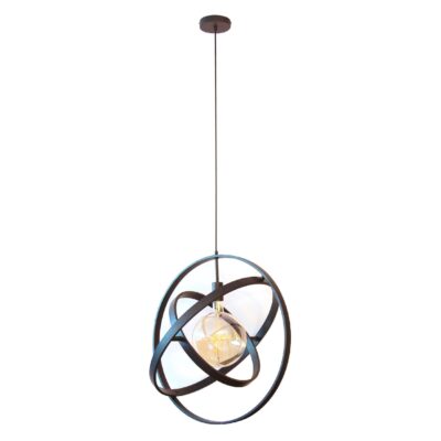 Tila zwarte moderne hanglamp afbeelding 1