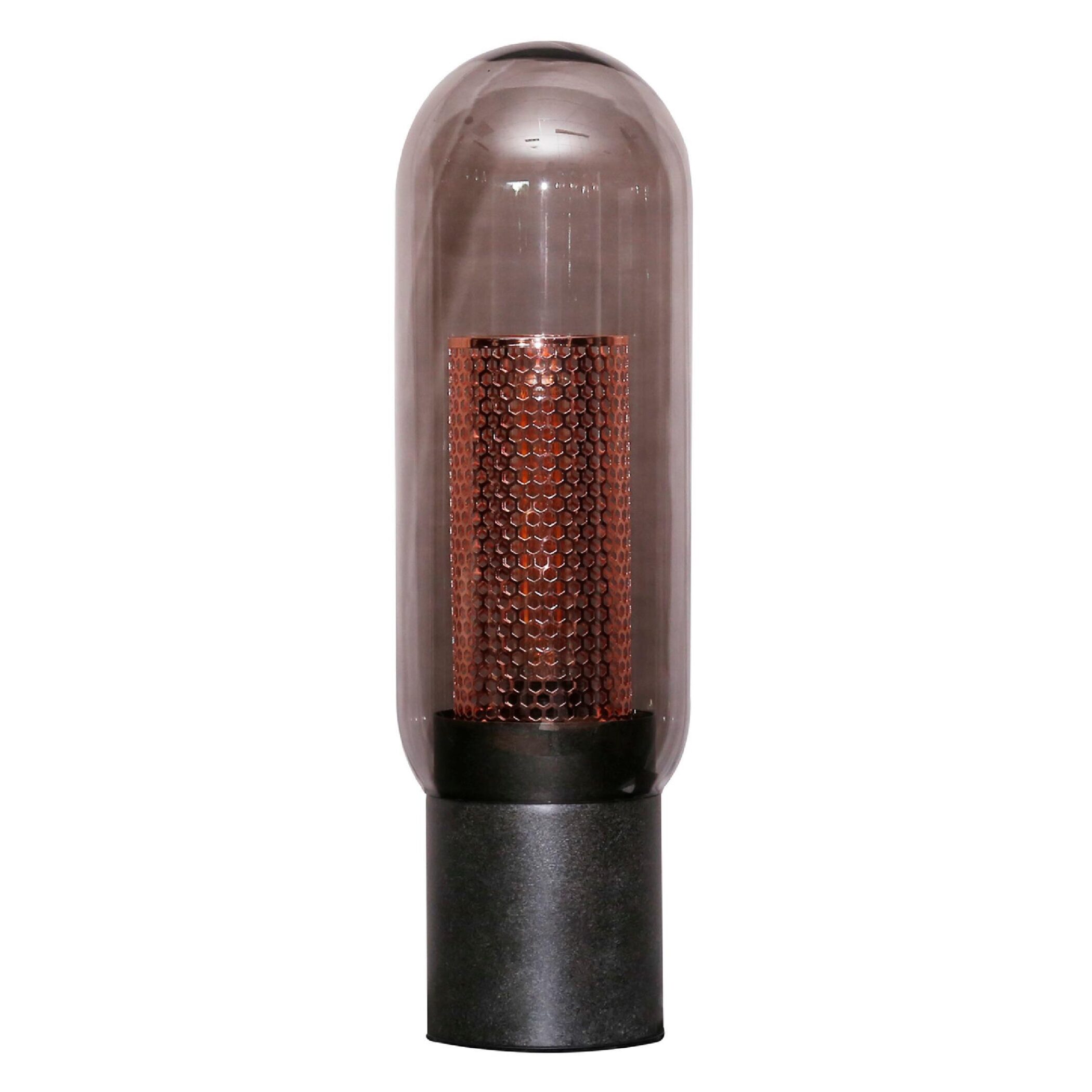 Soma industriële rookglas tafellamp afbeelding 1