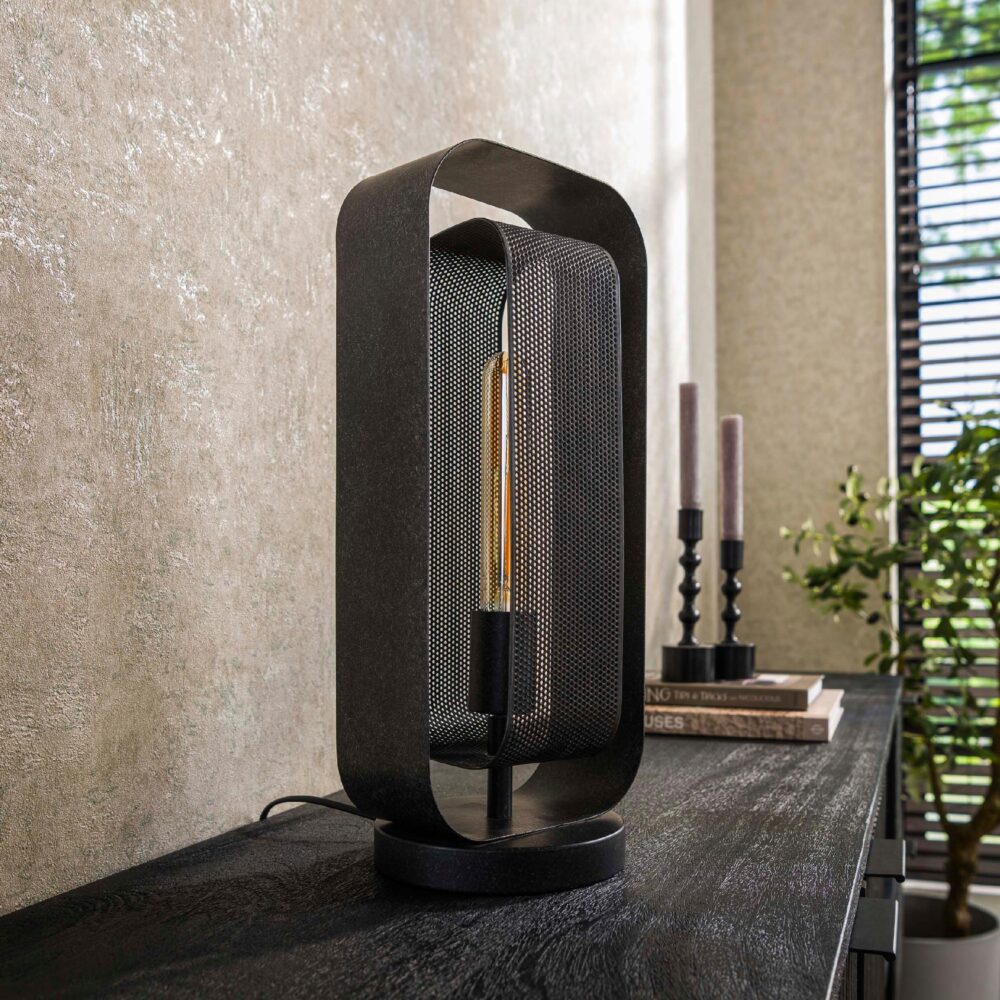 industriële tafellamp Tayla afbeelding 4