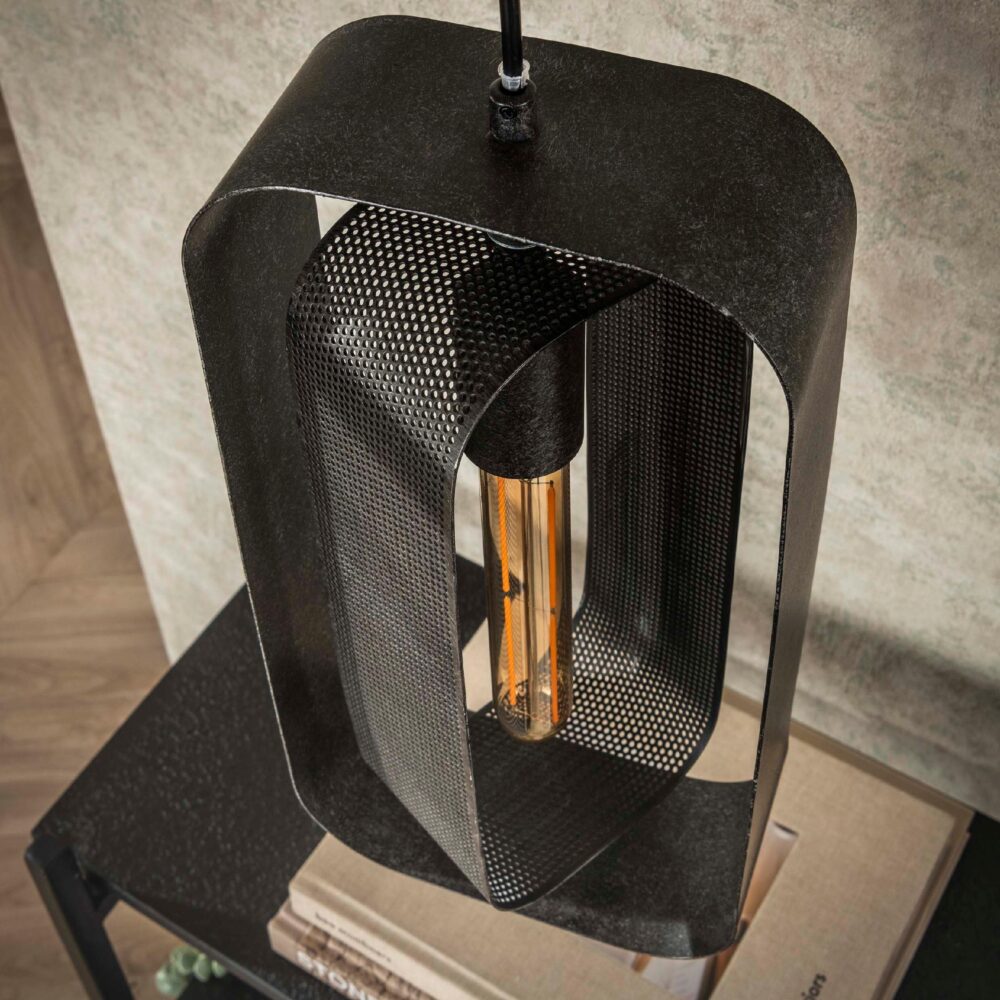 industriële 3-lichts hanglamp Tayla afbeelding 5