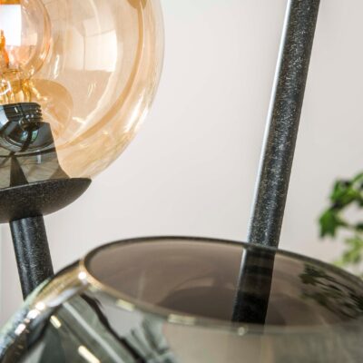 moderne vloerlamp Lani met glazen bollen afbeelding 5