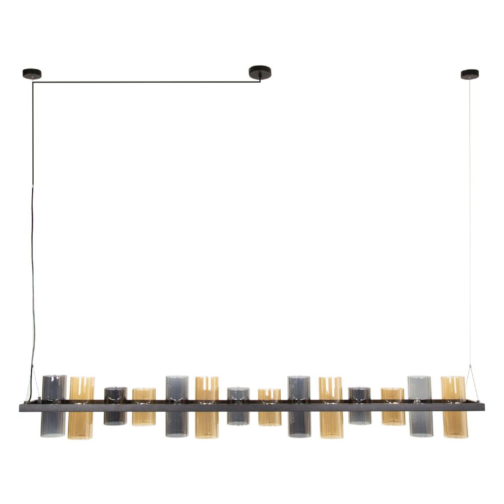 design hanglamp Arjen 14-licht zwart afbeelding 1