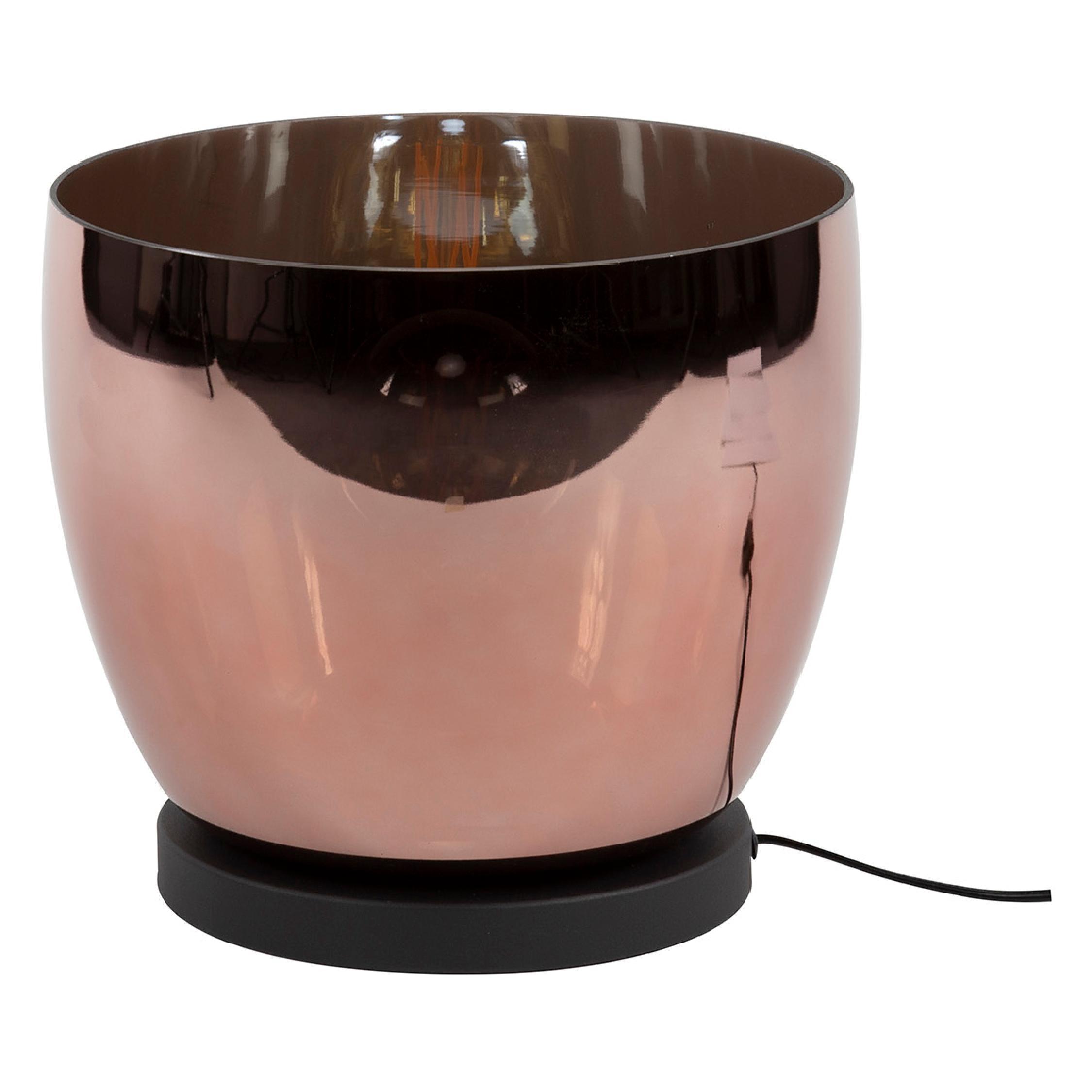 koperkleurige vloerlamp Davin afbeelding 1