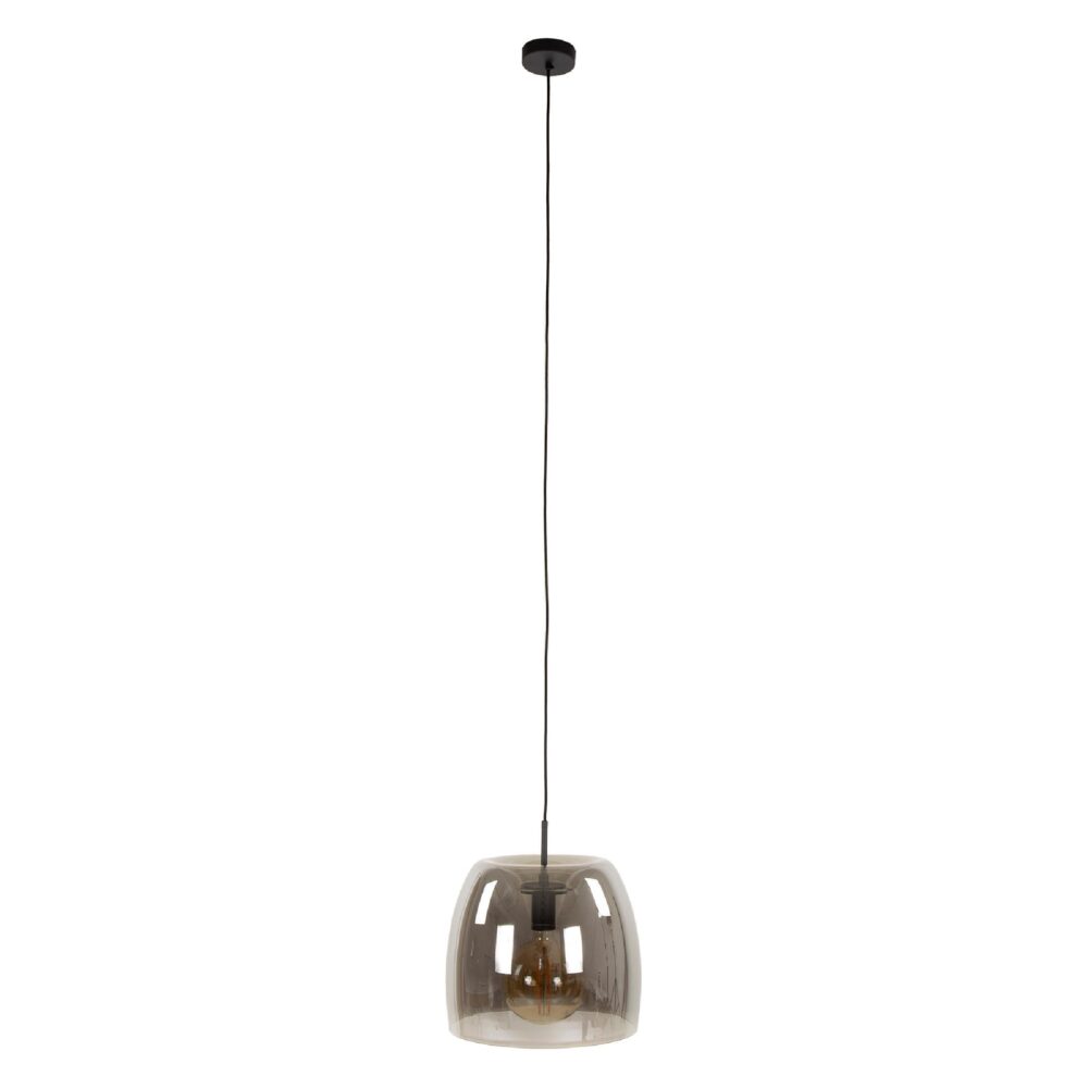 Nero smoke grey glazen hanglamp Ø35 afbeelding 1