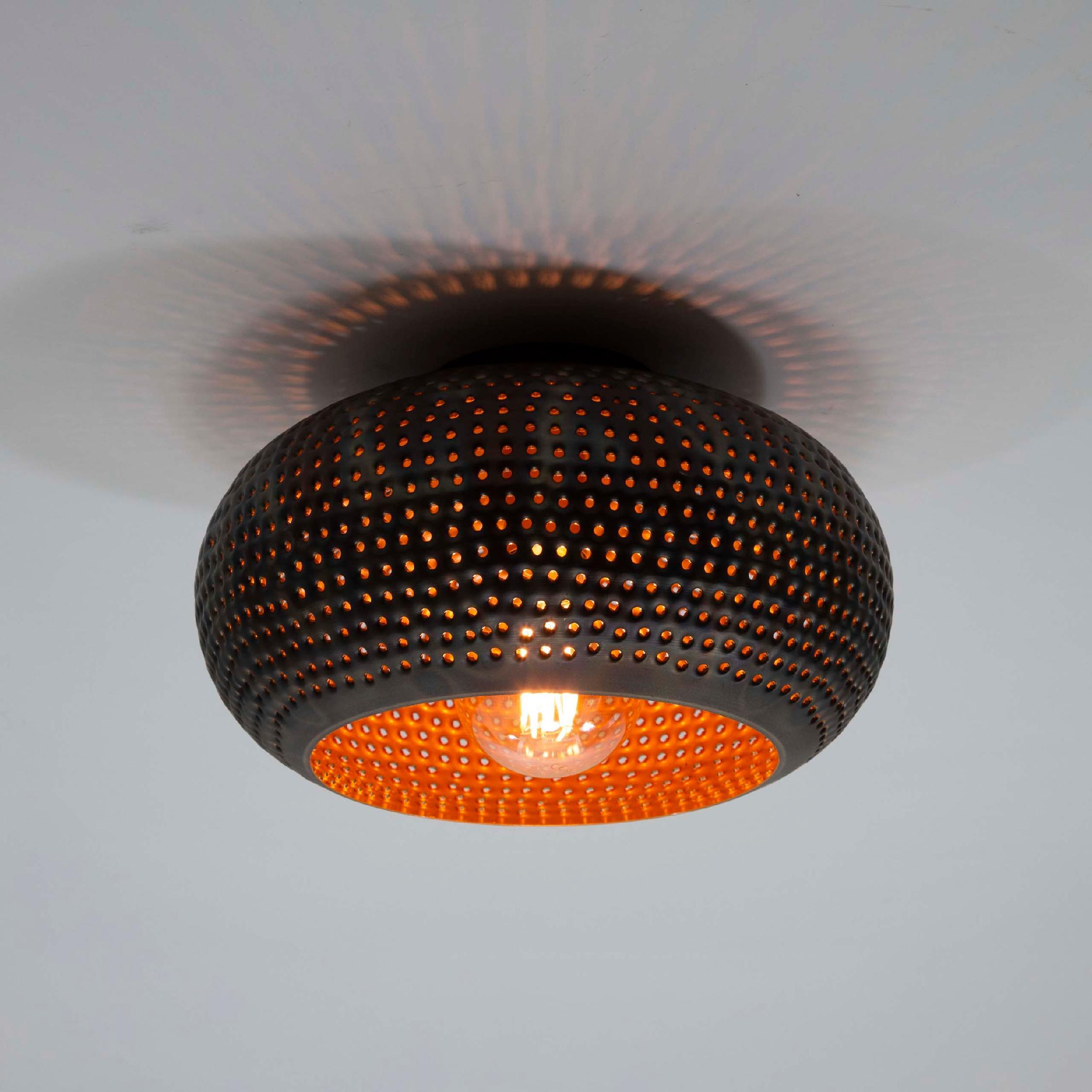 industriële plafondlamp Riom afbeelding 3