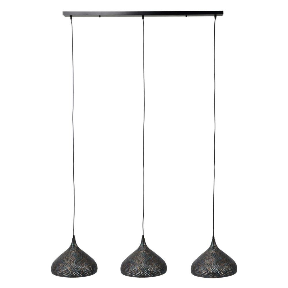 industriële hanglamp Riom 3-lichts E27 afbeelding 1