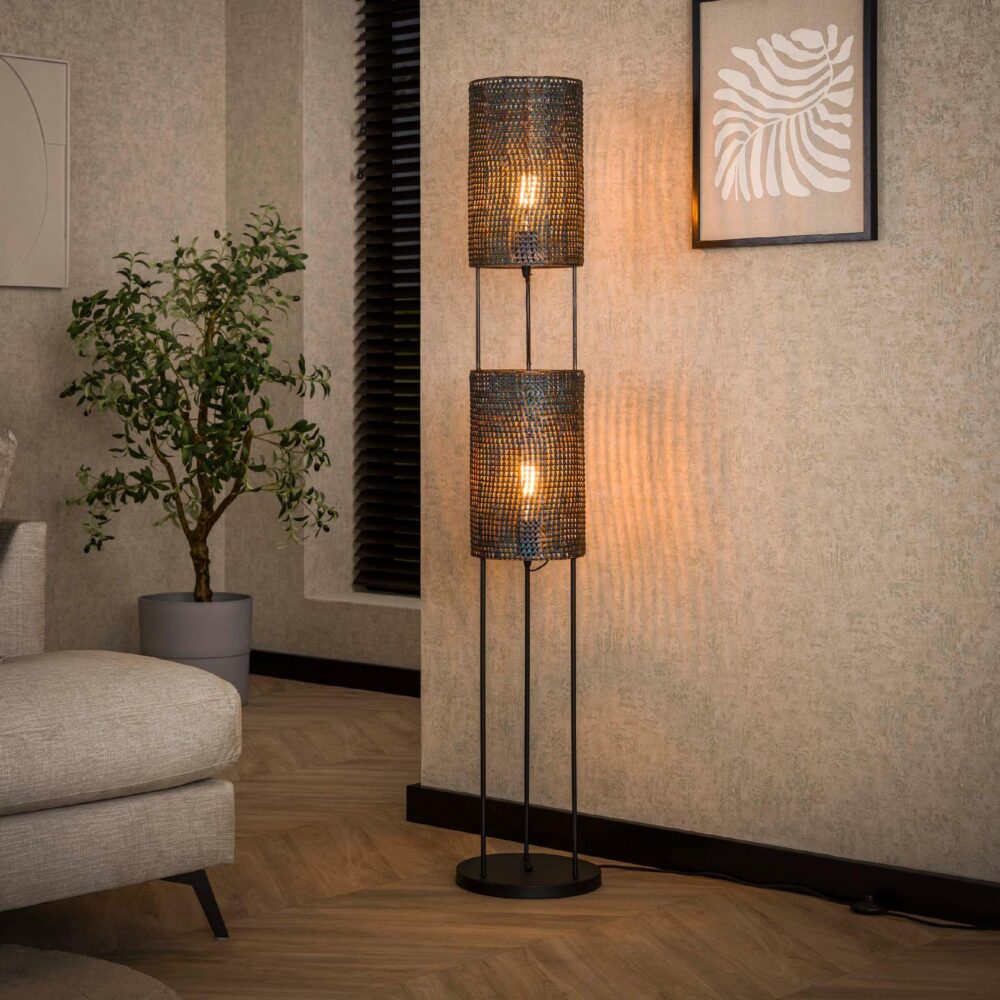 industriële vloerlamp Silan afbeelding 3