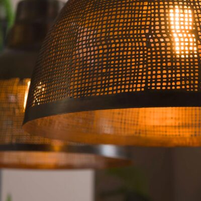 Nest of Nora industriële hanglamp antiek brons afbeelding 5