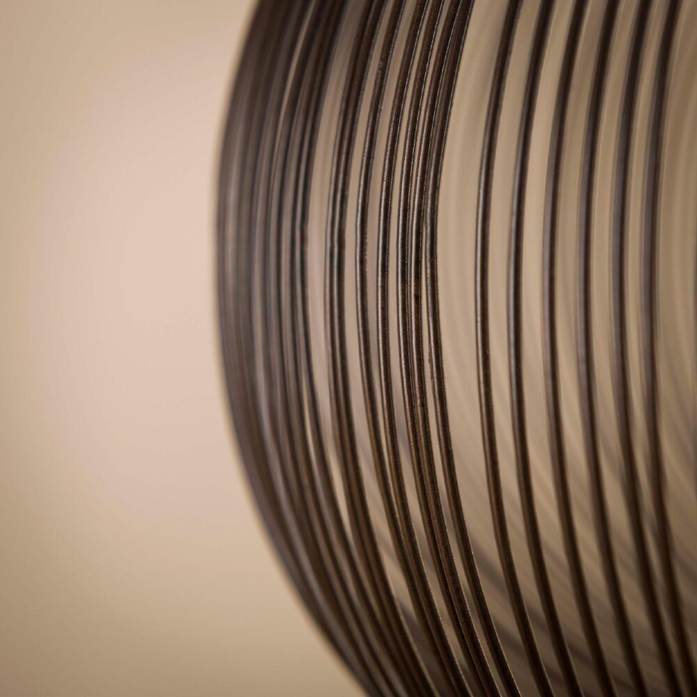 Sona zwarte ronde hanglamp 70 cm afbeelding 6