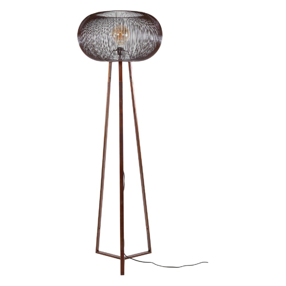 design vloerlamp Sona zwart nikkel afbeelding 1