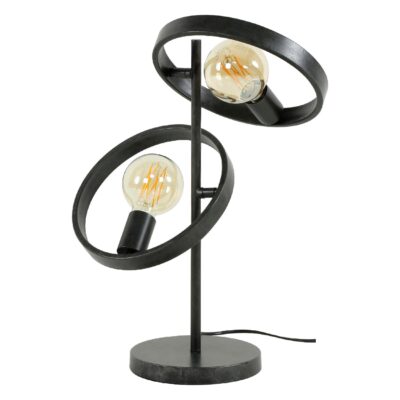 industriële tafellamp Envi charcoal afbeelding 1